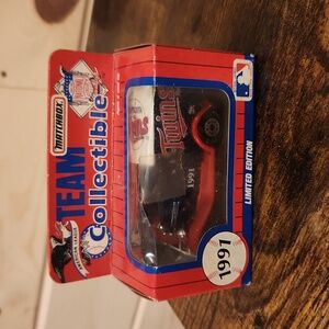 Vintage 1991 World Series Minnesota Twins Champion Matchbox Truck